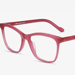 Cat Eye Raspberry Eyeglasses